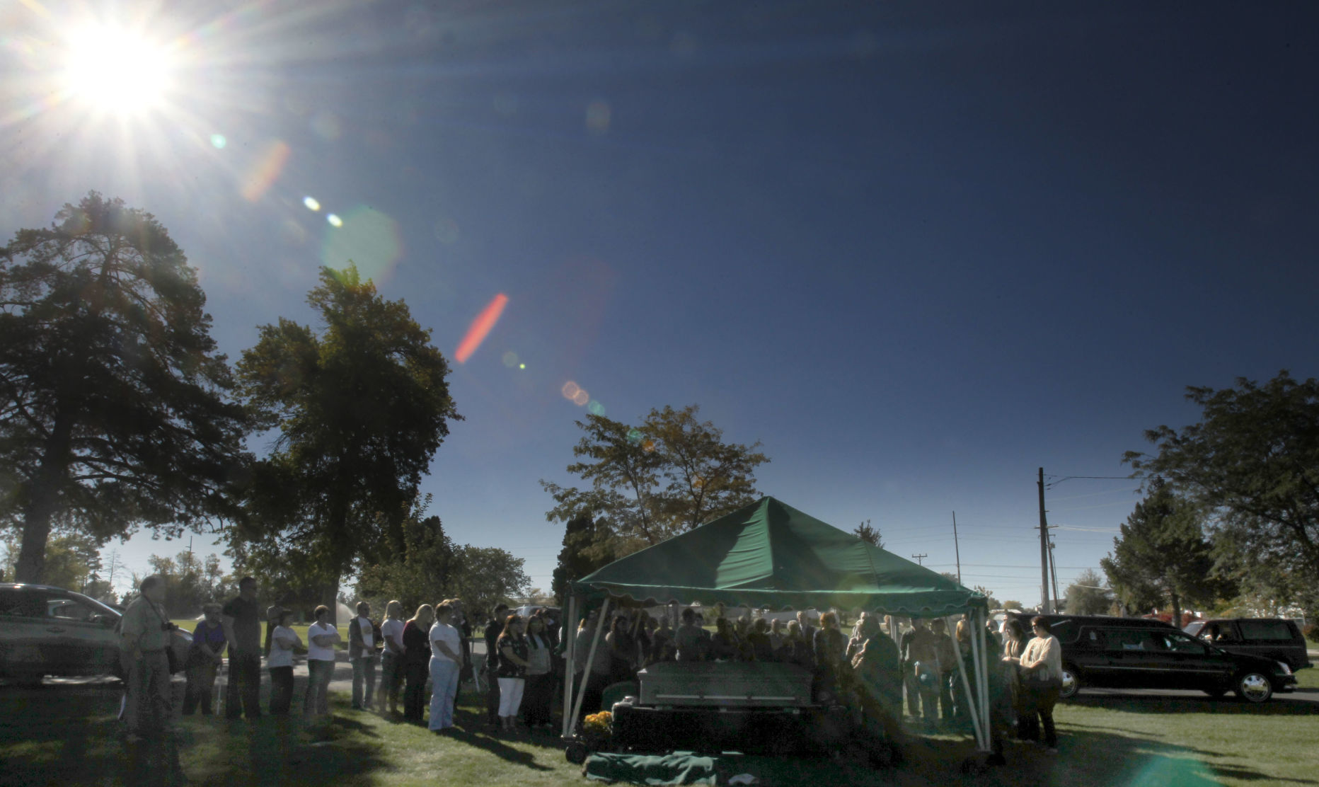 Funeral for Unidentified Woman